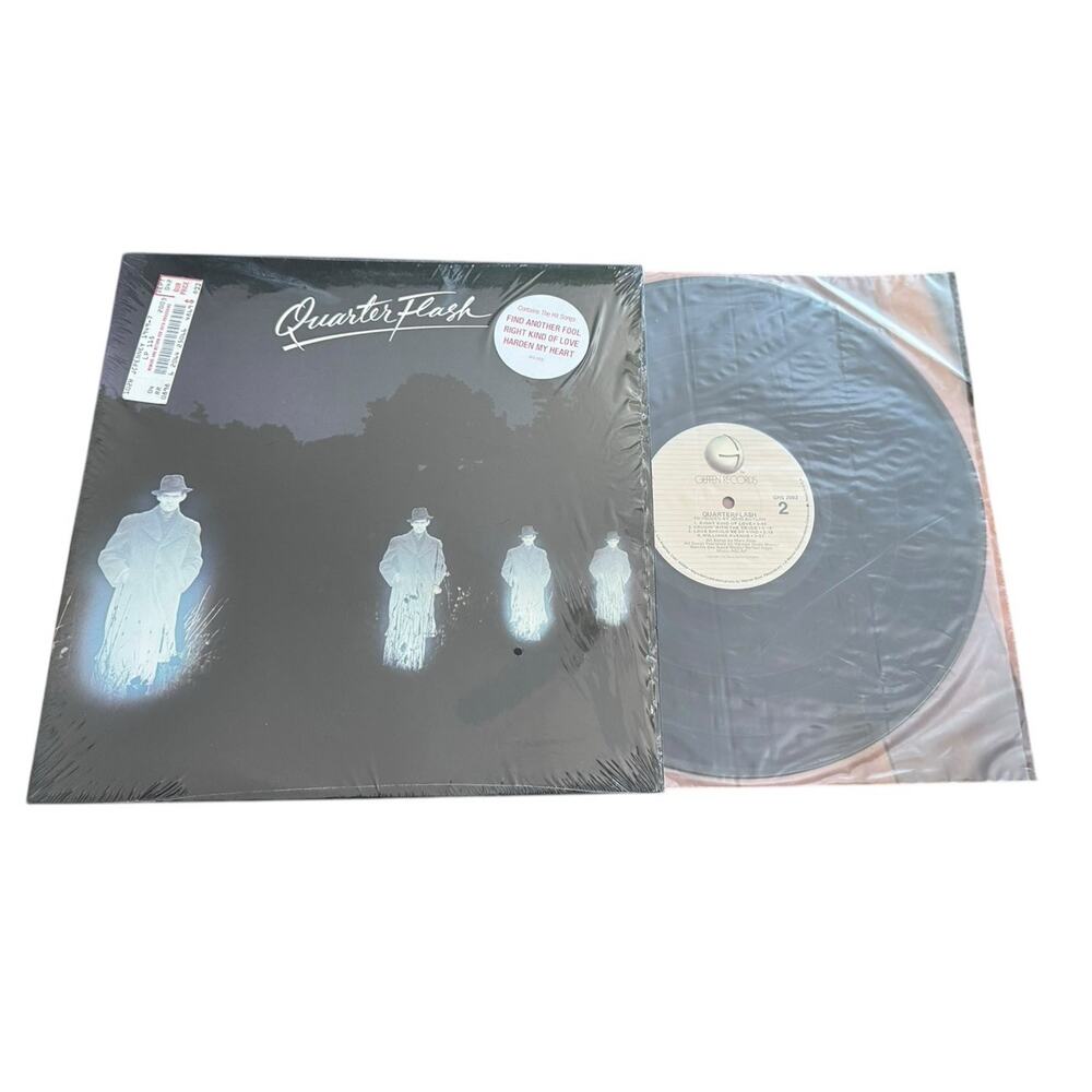 QuarterFlash 1981 Geffen Vinyl LP Album Shrink Hyper Sticker Original Price Tag